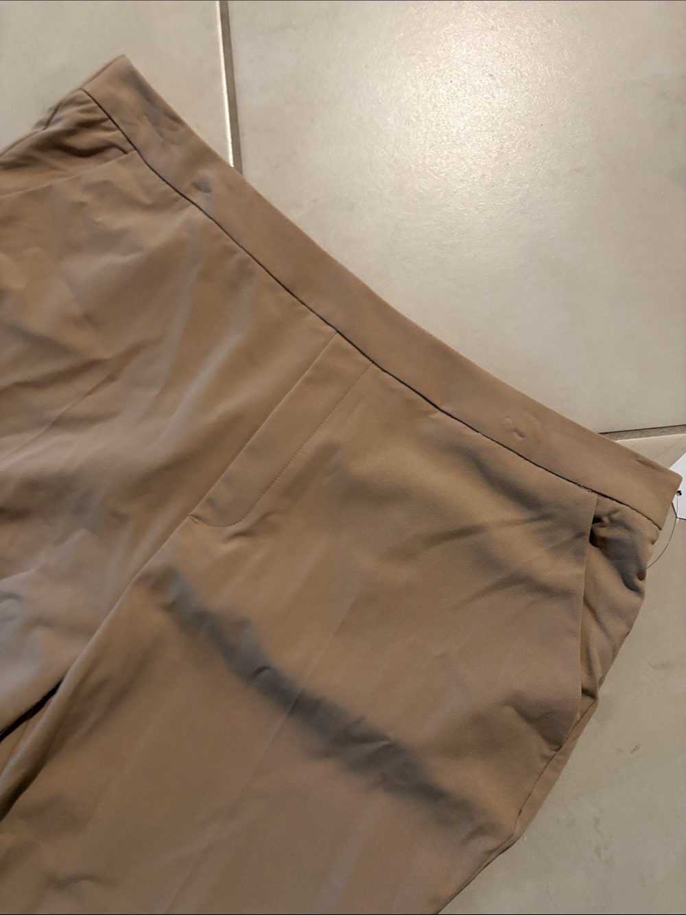 NWT 3X beige dress pants time and tru 1894 - Picture 3 of 7
